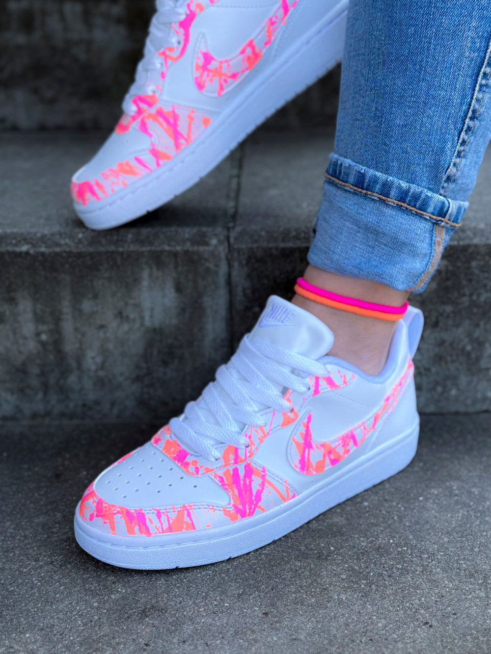 Basket Nike Rose et Corail