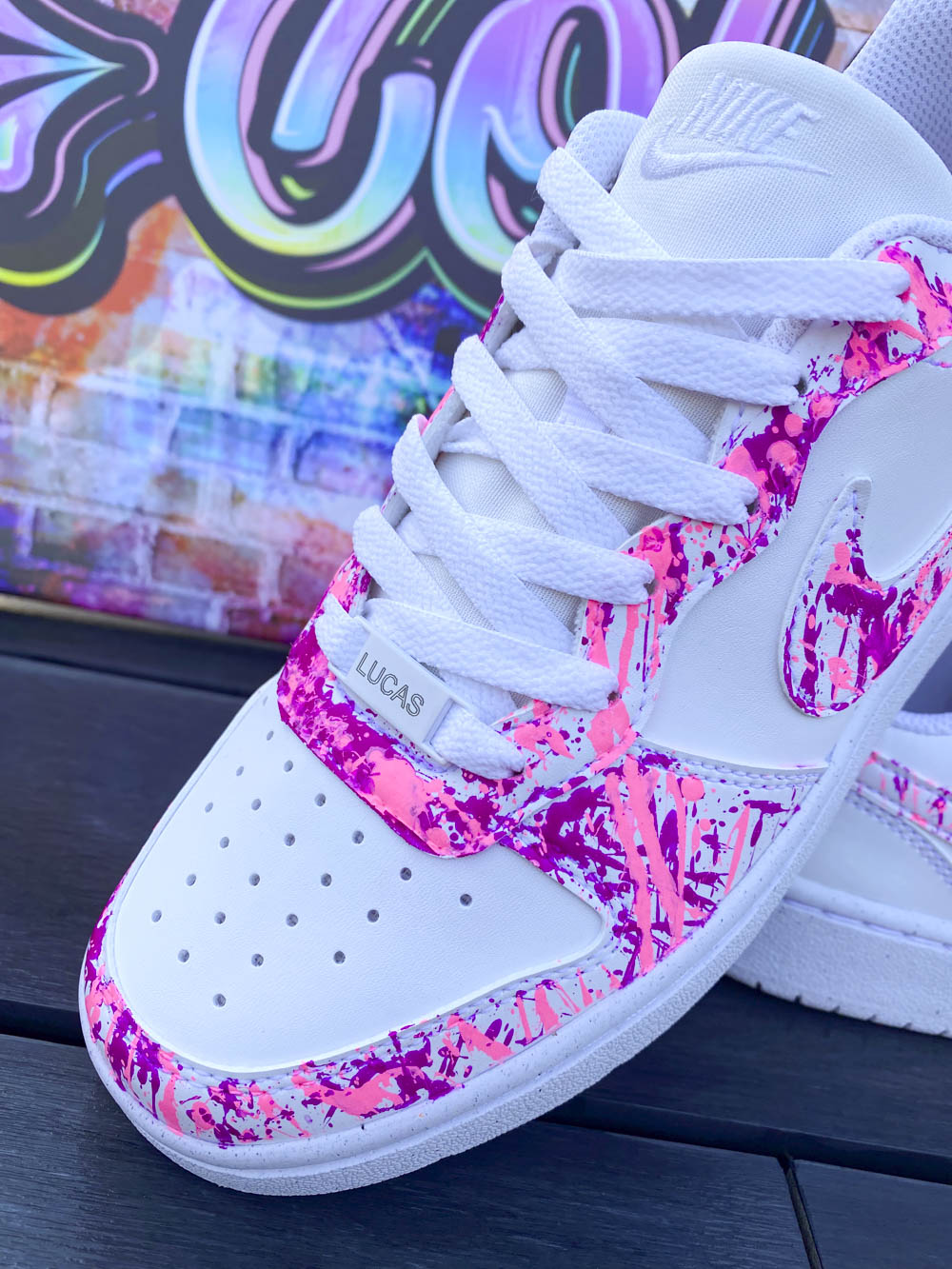 Baskets Nike Rose Fuchsia - COLORSNEAK