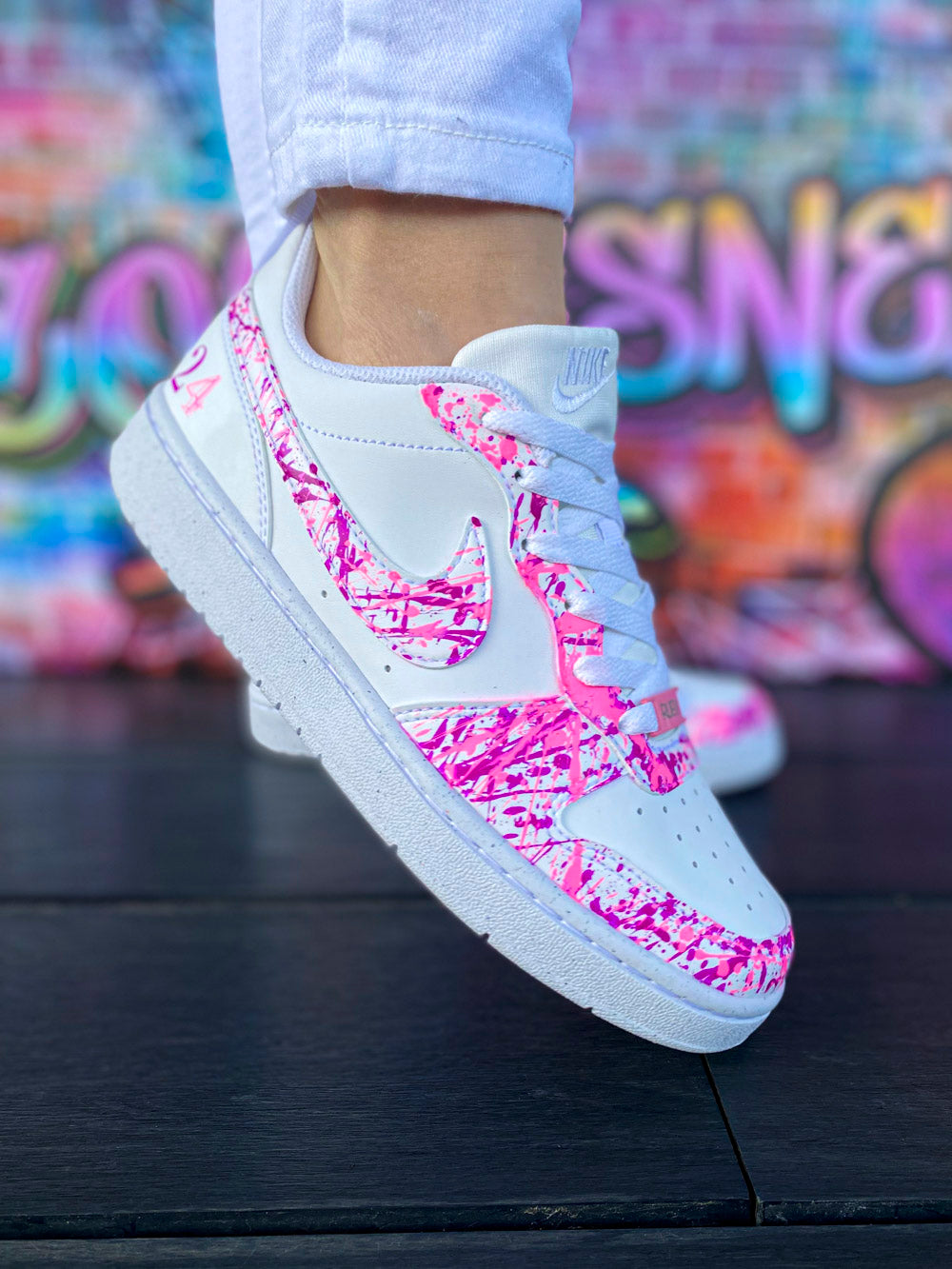 Baskets Nike Rose Fuchsia - COLORSNEAK