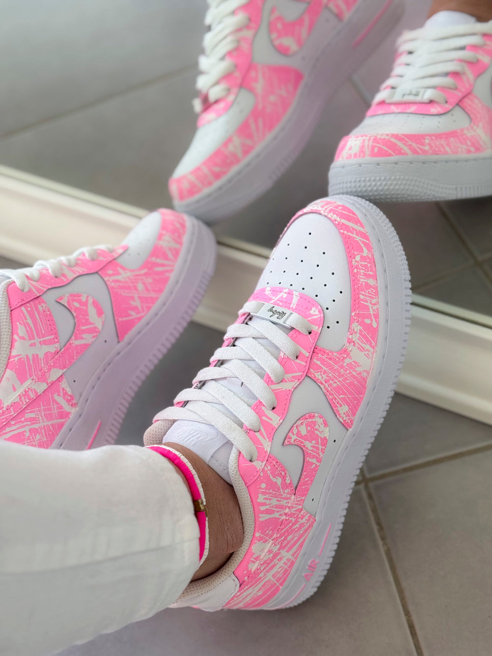 Nike AF1 Rose Fluo