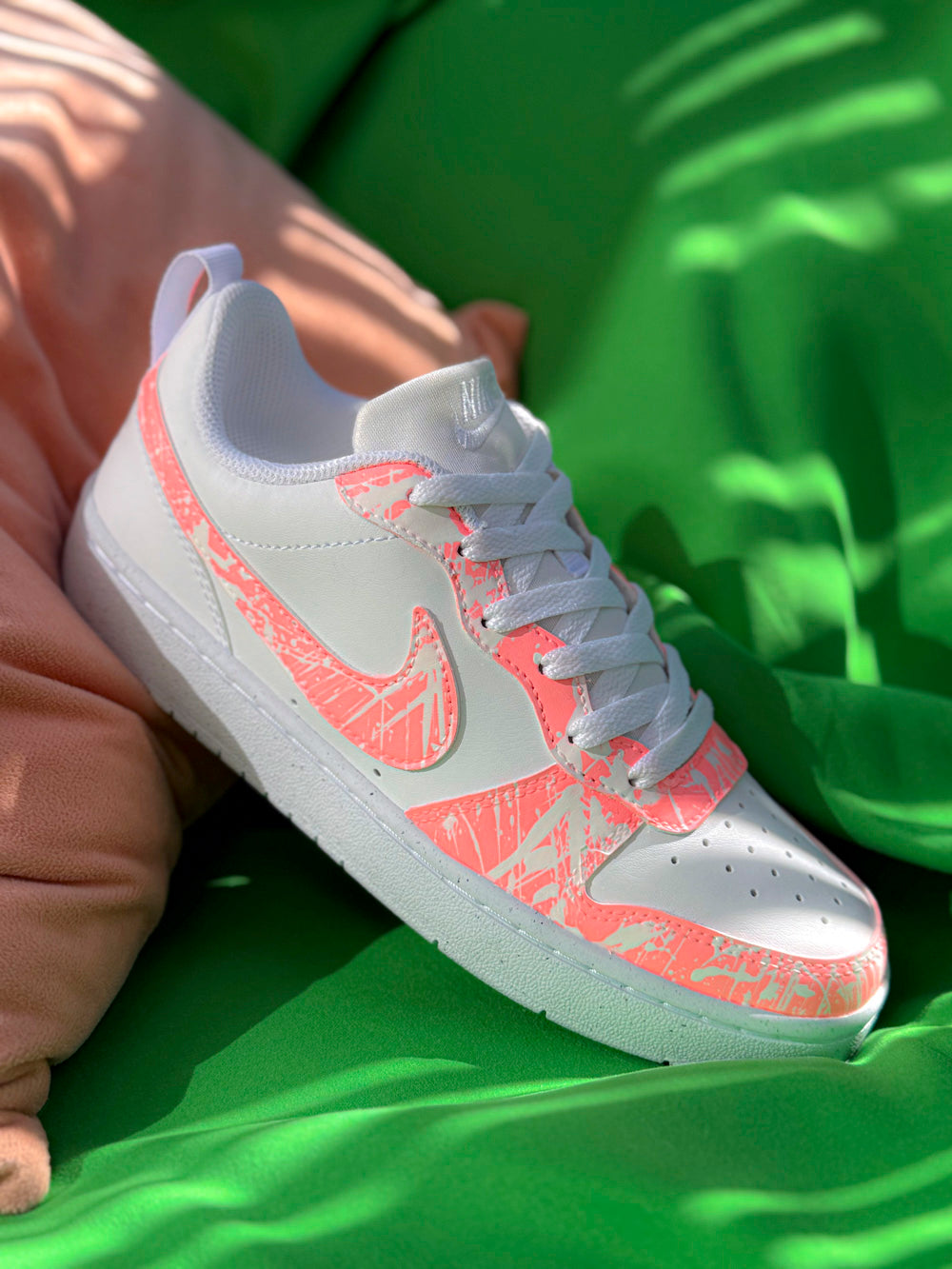 Basket Nike Orange Corail