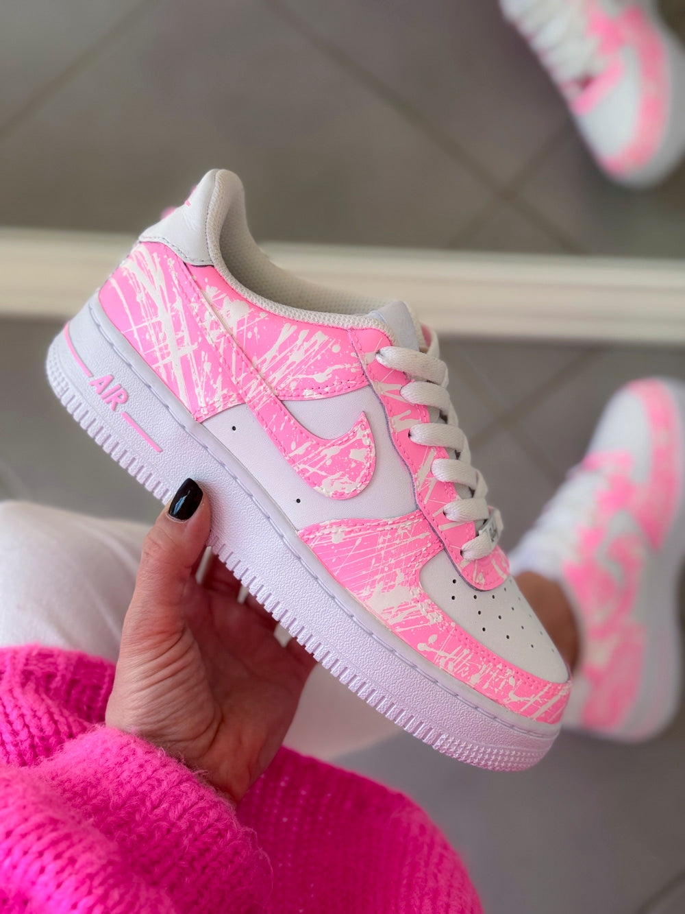Nike AF1 Rose Fluo