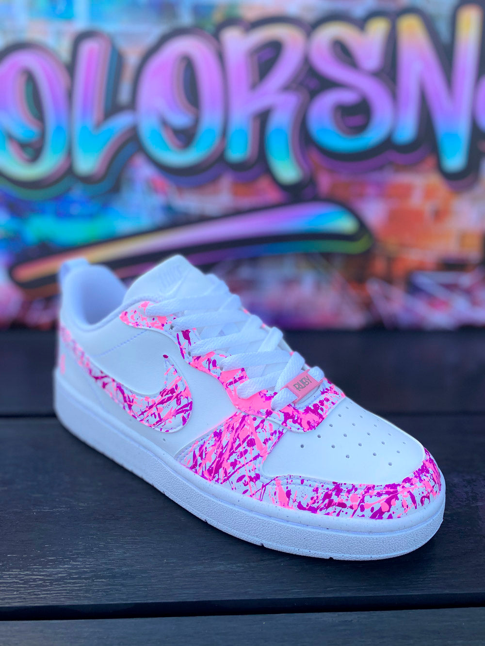 Baskets Nike Rose Fuchsia - COLORSNEAK