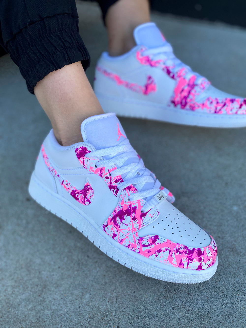 nike custom rose fruchsia