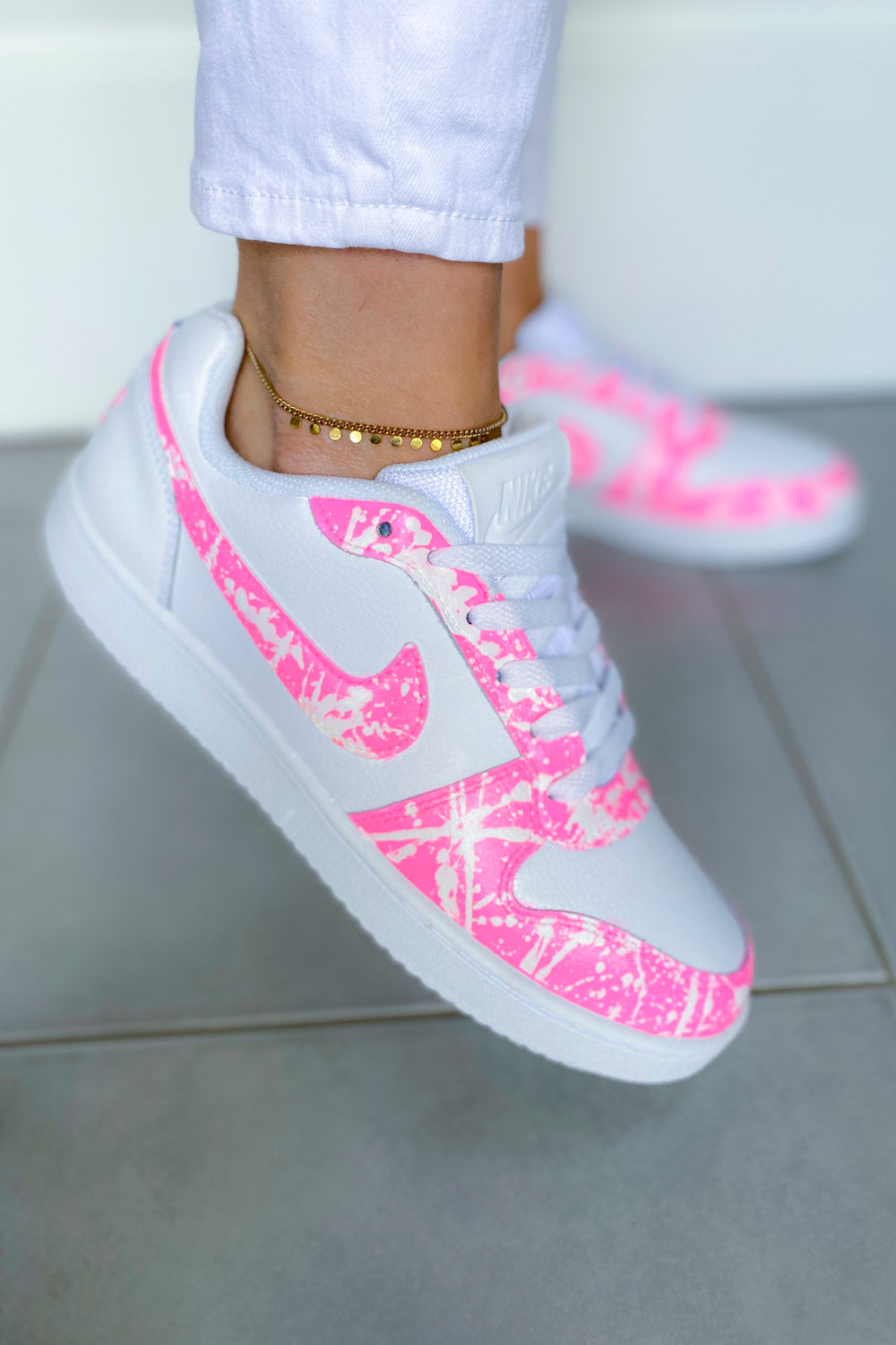 Basket Nike Rose Fluo