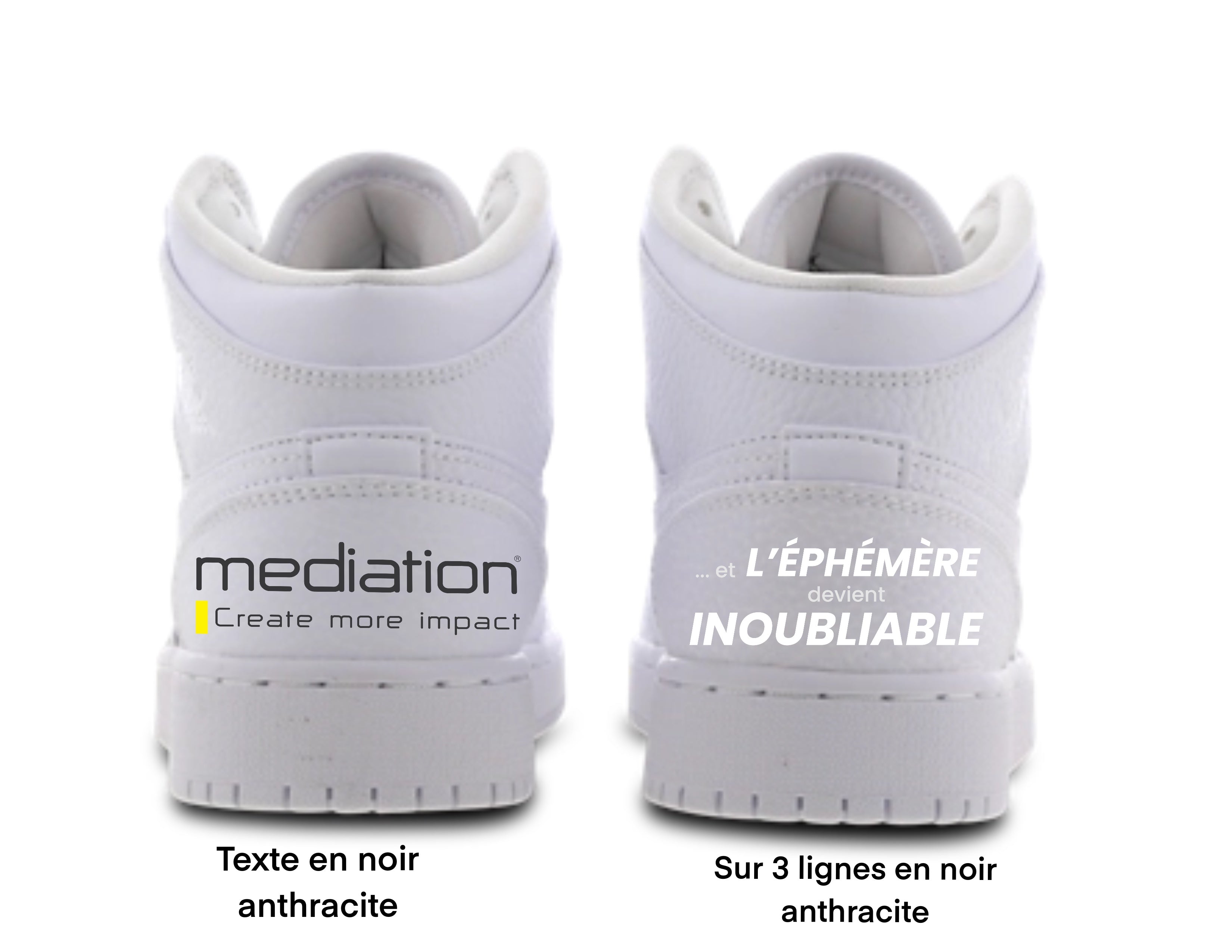 Air Jordan Mid personnalisées entreprise – Médiation