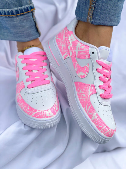 Nike Air Force One rose clair