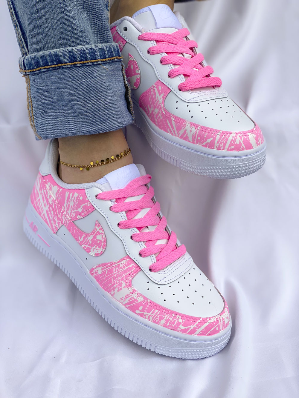 Basket nike air force one blanche femme on sale