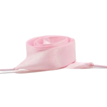 Lacets en soie pour baskets disponibles en plusieurs couleurs