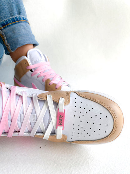 Basket Jordan Montante Beige et Rose