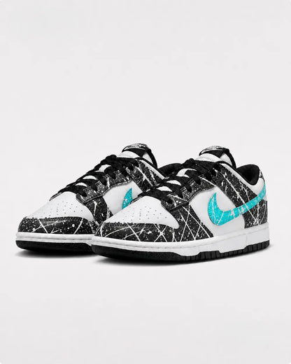 Baskets Dunk Low bleu turquoise tendance