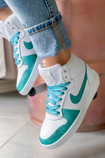 basket nike turquoise