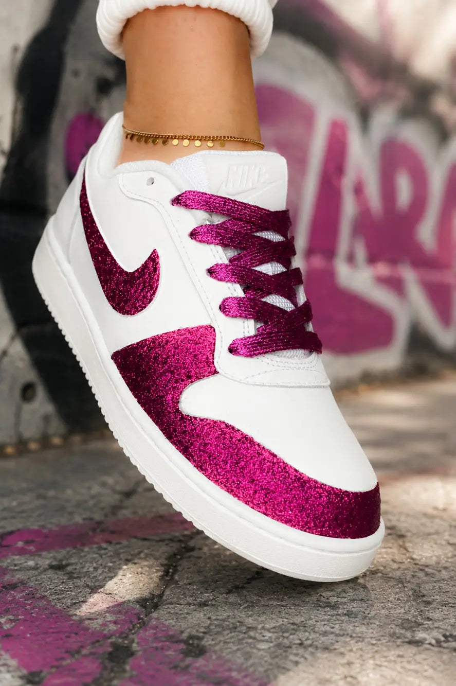 Baskets Nike Glitter Fuchsia