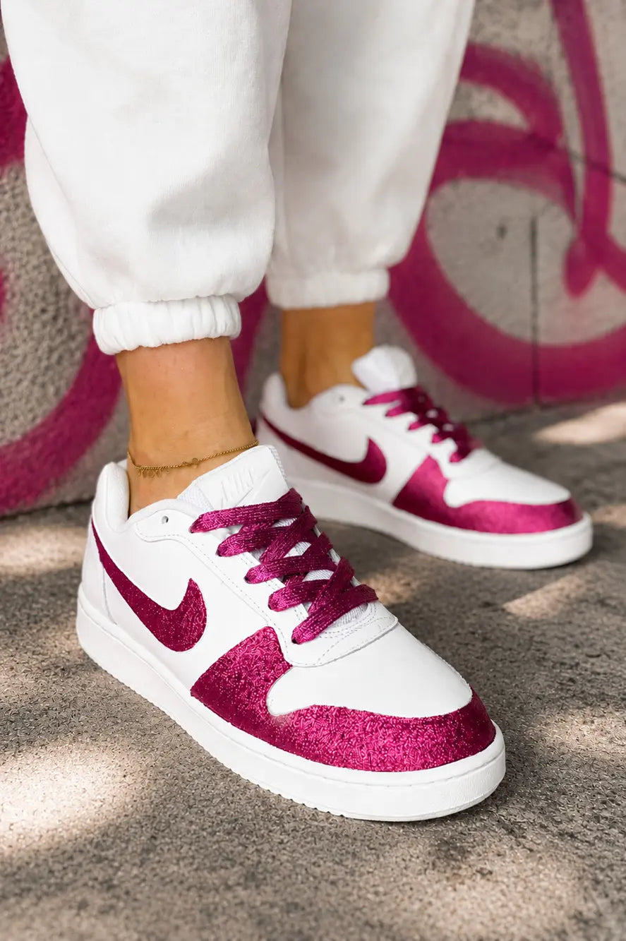 Baskets Nike Glitter Fuchsia