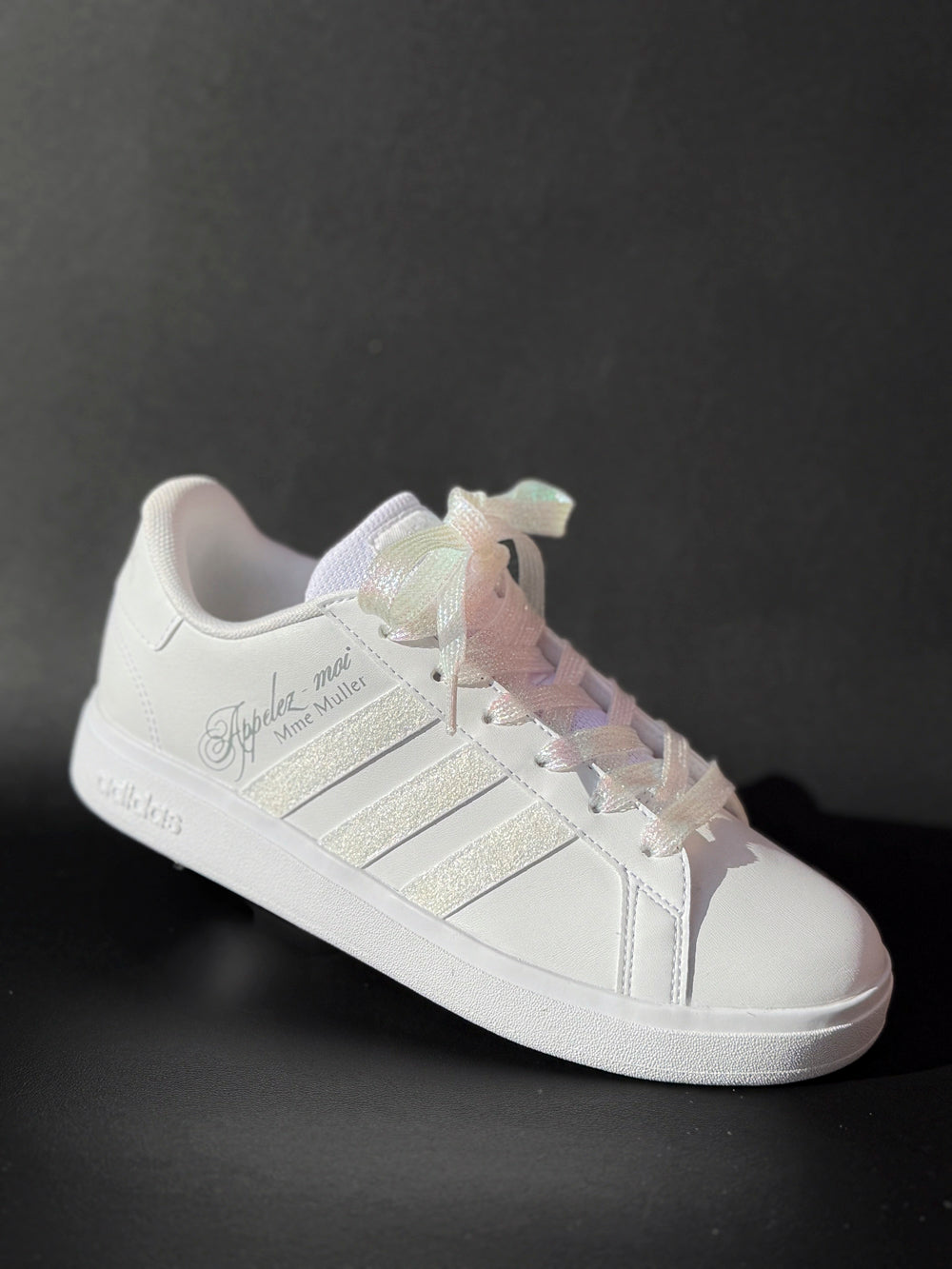 sneakers mariage blanches fabrication artisanale
