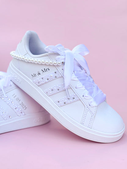 Basket mariée personnalisée Adidas