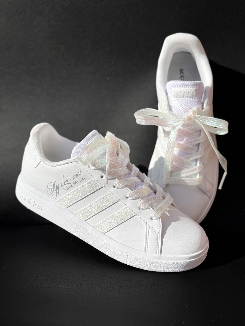 sneakers mariage femme blanches elegantes
