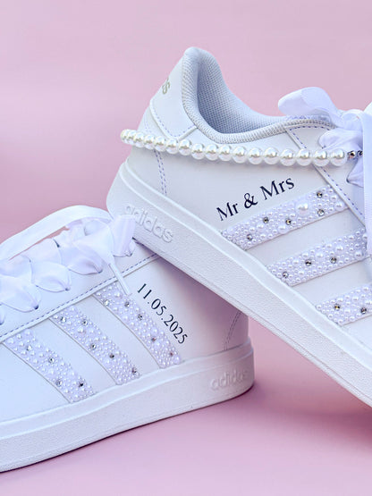 Basket mariée personnalisée Adidas